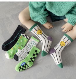 ถุงเท้า street vibe มาเป็น(SOCK125 GREEN)