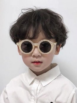 แว่นกันแดดเด็ก Round Graphic (SUN59)