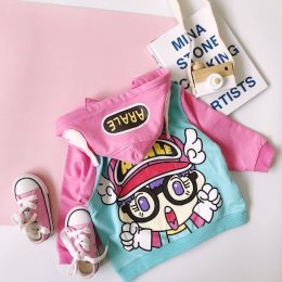 เสื้อแขนยาวฮู้ด Arale hoodie สกรีนลายด้านหลัง 