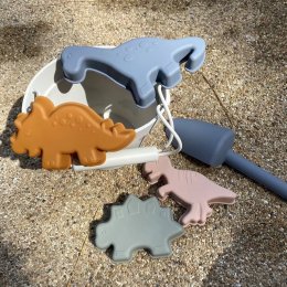 Silicone Beach toy set ชุดถังตักดินซิลิโคนและแม่พิมพ์