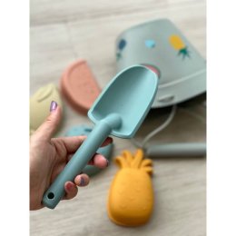 Silicone Beach toy set ชุดถังตักดินซิลิโคนและแม่พิมพ์