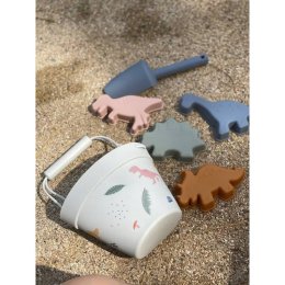 Silicone Beach toy set ชุดถังตักดินซิลิโคนและแม่พิมพ์