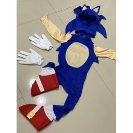 ชุดแฟนซีเด็ก sonic พร้อมส่งไม่ต้องรอของ
