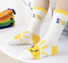 ถุงเท้า street vibe มาเป็น (SOCK125 SMILEY)