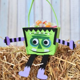 กระเป๋าใส่ขนม halloween สำหรับกิจกรรม trick or treat