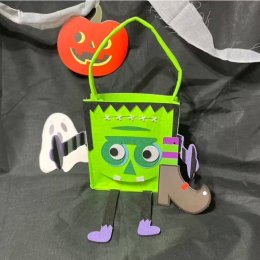 กระเป๋าใส่ขนม halloween สำหรับกิจกรรม trick or treat
