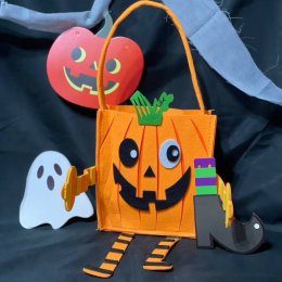 กระเป๋าใส่ขนม halloween สำหรับกิจกรรม trick or treat