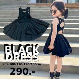 Black Dress เดรสกระโปรงแบบสวม