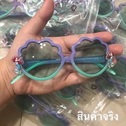 แว่นกันแดดลายเอรียล สีพาสเทลหวาน สำหรับเด็ก