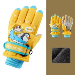 ถุงมือสกี ถุงมือกันหนาวเด็ก กันน้ำได้ paw patrol 