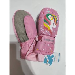 Ski gloves ถุงมือกันหนาวเด็ก ถุงมือเล่นสกี แบรนด์ kidsgoods