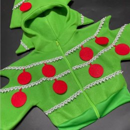 ชุดแฟนซีเด็ก เสื้อต้น Christmas ชุดต้นคริสต์มาสเด็ก