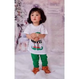 เสื้อแขนสั้นเด็ก little Elfเป็นเสื้อผ้า cotton ใส่สบาย