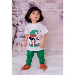 เสื้อแขนสั้นเด็ก little Elfเป็นเสื้อผ้า cotton ใส่สบาย