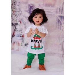 เสื้อแขนสั้นเด็ก little Elfเป็นเสื้อผ้า cotton ใส่สบาย