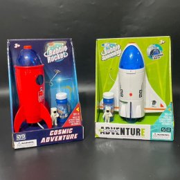 BUBBLE rocket/ spaceship เป่าฟองจรวด และเป่าฟองยานอวกาศ 