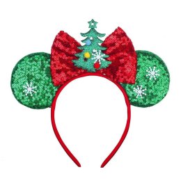 คาดผมมินนี่ xmas คริสต์มาส คาดผมแฟนซี Freesize 