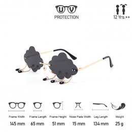 แว่นกันแดดเด็ก Raining Cloud ก้อนเมฆ(SUN81)