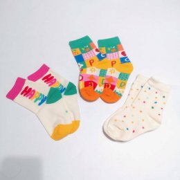Happy sock collection ถุงเท้าเด็กเซ็ต 3 คู่