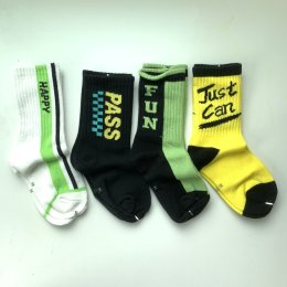 ถุงเท้าเด็ก board (skate) set 4 คู่ (SOCK98)