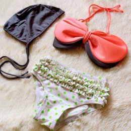 ชุดว่ายน้ำเด็ก Big Bow (SW100)