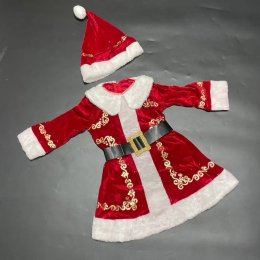 ชุดแฟนซีเด็ก ชุดซานต้า ชุดซานตี้
