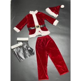 ชุดแฟนซีเด็ก ชุดซานต้า ชุดซานตี้