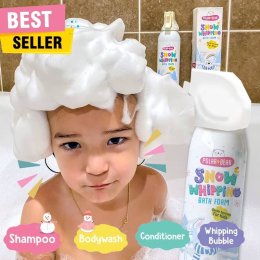 Polarbear ʕᴥʔ Snow Whipping Bath Foam  4in1