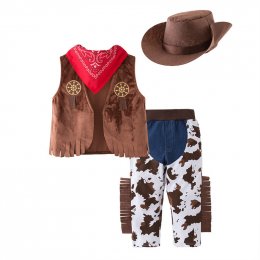 Cowboy Kid set (4ชิ้น) ชุดคาวบอยเด็กโต (FANCY76)