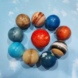 โมเดลจำลอง 10 ลูก เป็นระบบสุริยะจักรวาล Solar System