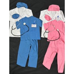 ชุดคุณหมอ ชุดอาชีพในฝัน ใส่แล้วน่ารักเหมือนหมอตัวน้อย