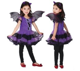 ชุดฮาโลวีนเด็ก Halloween bat girl Fancy59