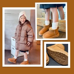  รองเท้าเด็กบุขนอุ่นมาก  ไปเมืองนอกดีมาก