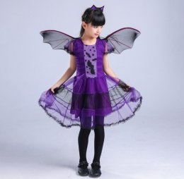 ชุดฮาโลวีนเด็ก Halloween bat girl Fancy59