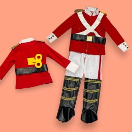 ชุดแฟนซีเด็ก ชุดตุ๊กตาทหารแคร็กเกอร์ถั่ว ทหารอังกฤษ 