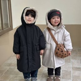 เสื้อโค้ทเด็กตัวยาว Trench Coat for kids