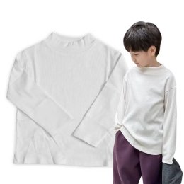 เสื้อไหมพรมคอเต่าเด็ก soft day collection