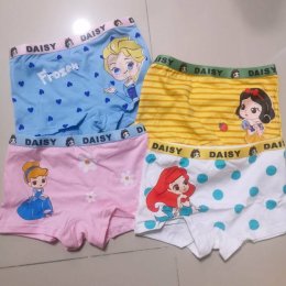 Disney Princess กางเกงในผ้า cotton 4 ตัว(UNDERWEAR46)
