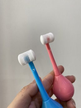 แปรงสีฟันขน silicone 3D(TEET15)