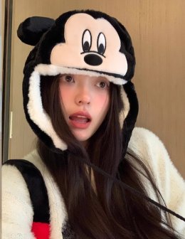 หมวก Minnie Mickey มาเป็นขนปุยน่ารัก (CAP204)