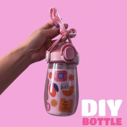 Diy bottle กระติกน้ำหลอดเด้ง(BOT78)