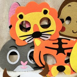 หน้ากากสัตว์แฟนซี animal Mask Freesize ใส่ได้ทั้งเด็กผู้ใหญ่