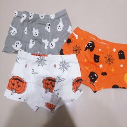 กางเกงในเด็ก Pumpkin Halloween เซ็ต 3 ตัว(UNDERWEAR54)
