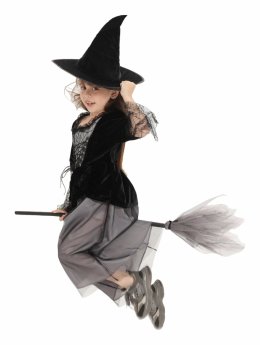 ชุดแฟนซีแม่มดเด็ก black witch (FANCY419)