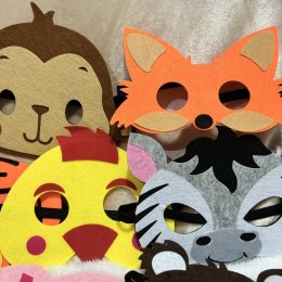 หน้ากากสัตว์แฟนซี animal Mask Freesize ใส่ได้ทั้งเด็กผู้ใหญ่