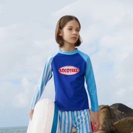 ชุดว่ายน้ำกันยูวี upf50+ รุ่น kocotree wave (SW259)