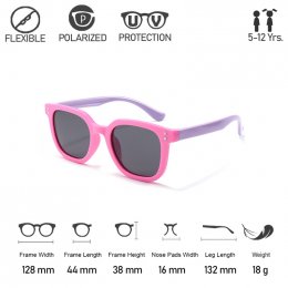 แว่นกันแดดเด็ก Monster Alien (5-12 ขวบ) (SUN80)