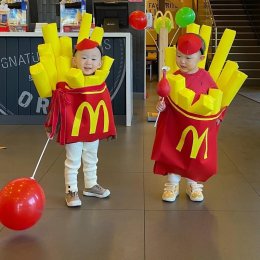 ชุดแฟนซี ชุดเฟรนช์ฟรายด์เด็ก FRENCHFRIES Costume(FANCY237)