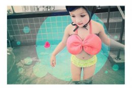 ชุดว่ายน้ำเด็ก Big Bow (SW100)