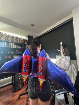 Space balloon เอาใจเด็กชอบอวกาศ ชอบจรวด 